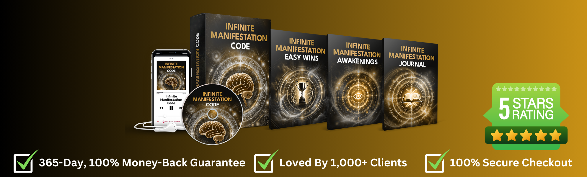 Infinite Manifestation Code Banner