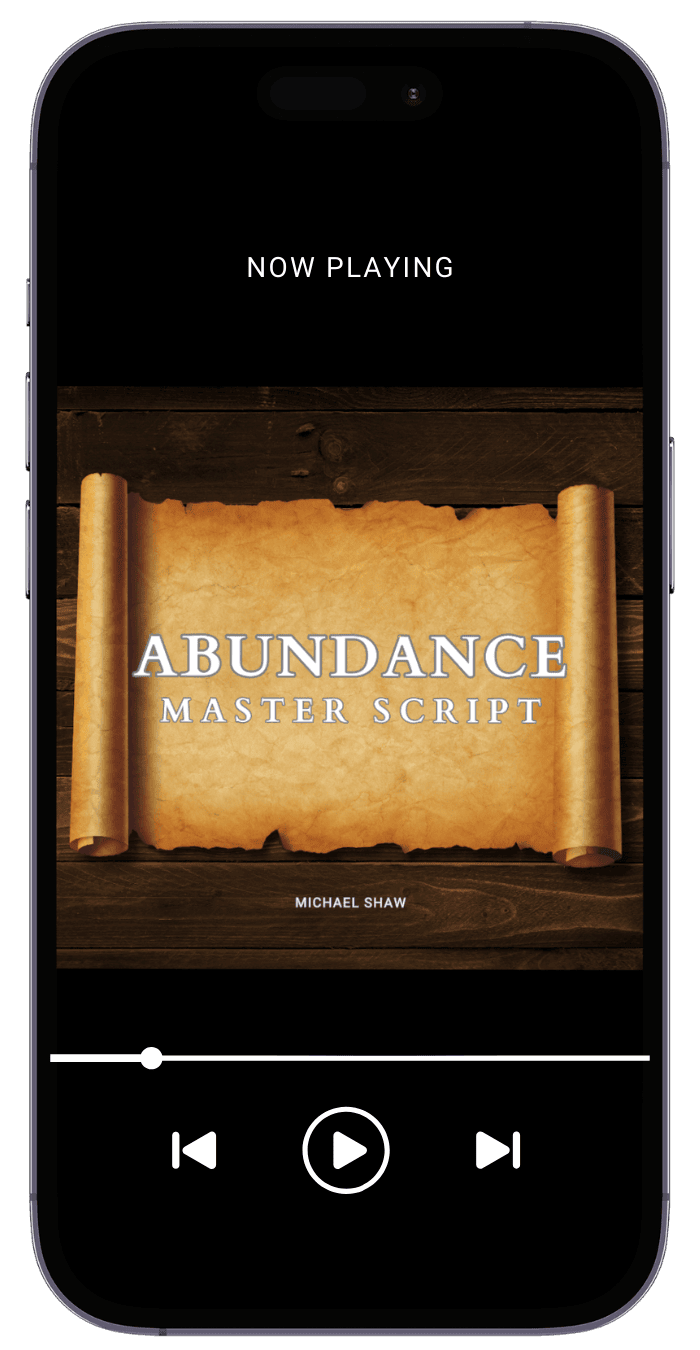 Nidra Abundance Code FREE BONUS #1 Abundance Master Script